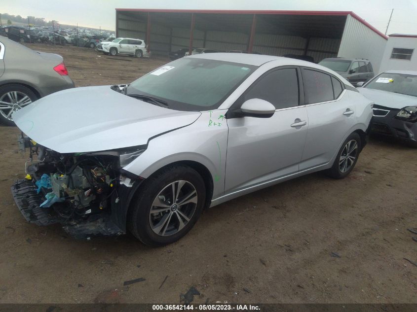 2022 NISSAN SENTRA SV - 3N1AB8CV5NY301514