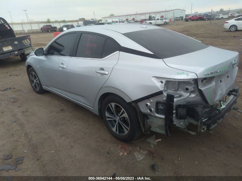 2022 NISSAN SENTRA SV - 3N1AB8CV5NY301514