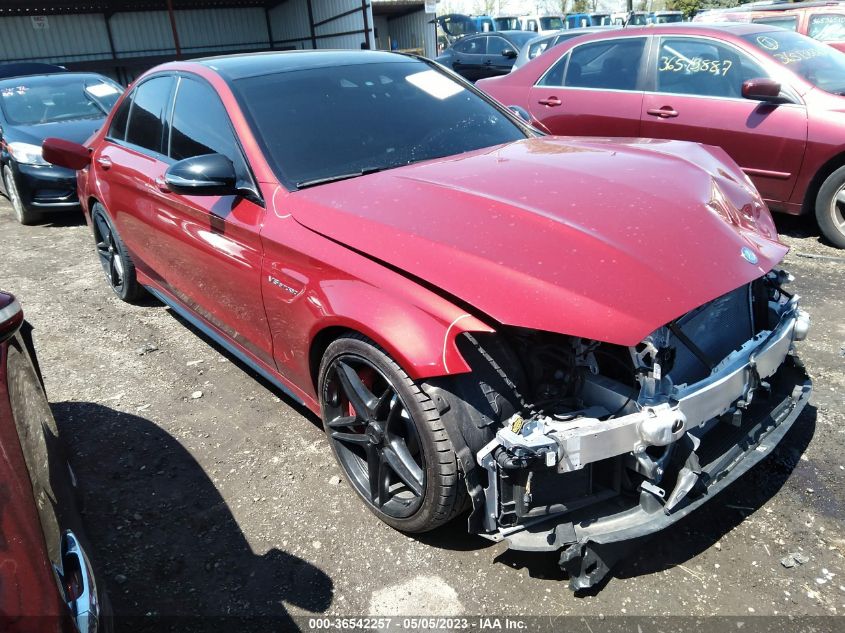 2016 MERCEDES-BENZ C-CLASS AMG C 63 S - 55SWF8HB4GU100061