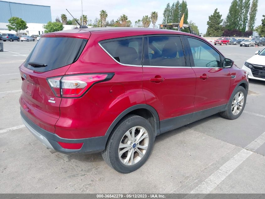 2017 FORD ESCAPE SE - 1FMCU0G93HUC89106