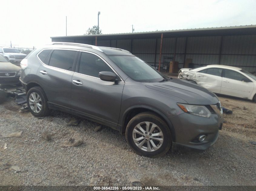 2016 NISSAN ROGUE SV - KNMAT2MT4GP638426
