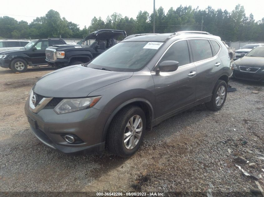 2016 NISSAN ROGUE SV - KNMAT2MT4GP638426