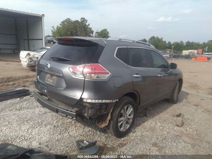 2016 NISSAN ROGUE SV - KNMAT2MT4GP638426