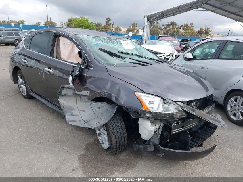 2015 NISSAN SENTRA SR - 3N1AB7AP1FY343341