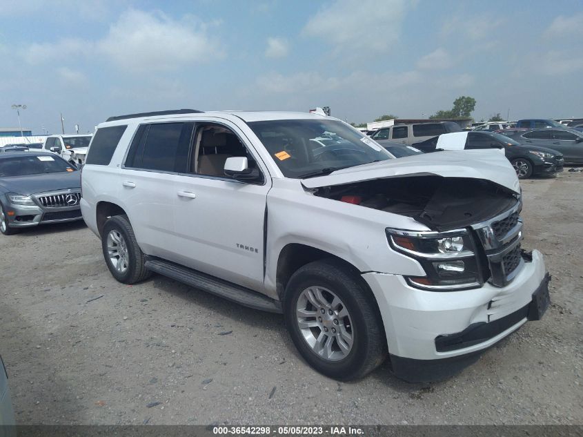 2016 CHEVROLET TAHOE LT - 1GNSCBKC4GR235260