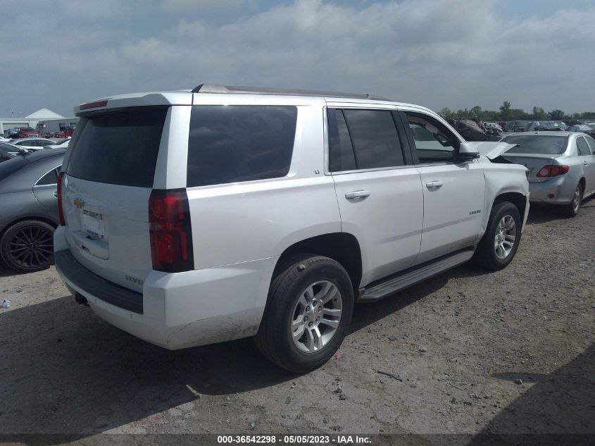 2016 CHEVROLET TAHOE LT - 1GNSCBKC4GR235260