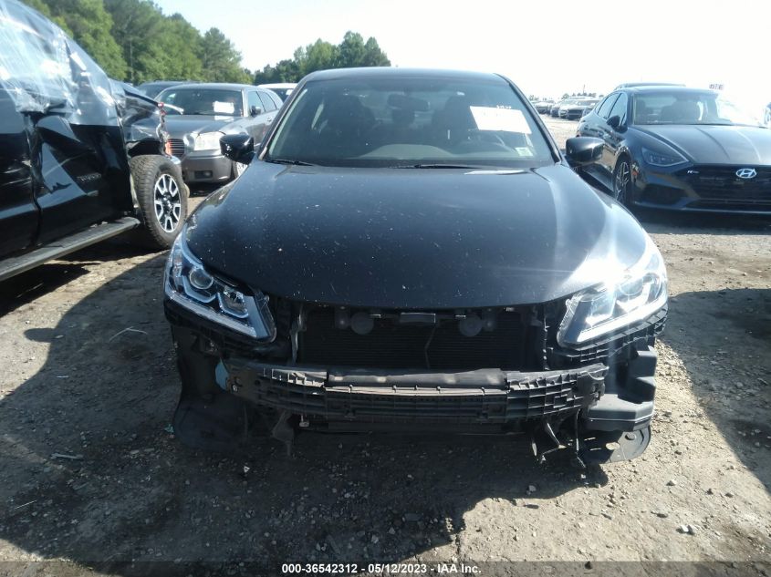 2016 HONDA ACCORD SEDAN SPORT - 1HGCR2F51GA034424