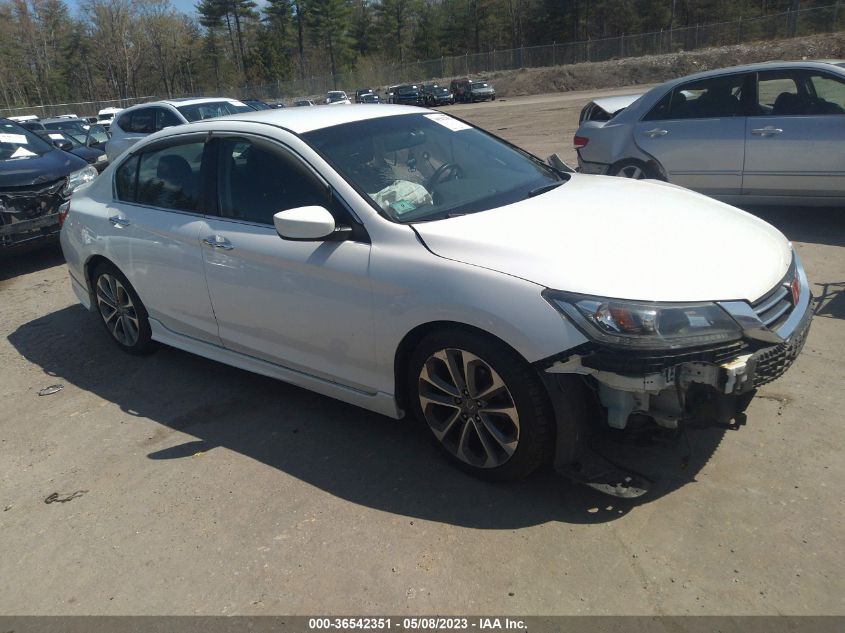 2014 HONDA ACCORD SEDAN SPORT - 1HGCR2F50EA066164