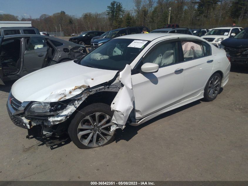 2014 HONDA ACCORD SEDAN SPORT - 1HGCR2F50EA066164
