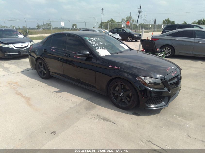 2016 MERCEDES-BENZ C-CLASS C 300 - 55SWF4JB6GU171412