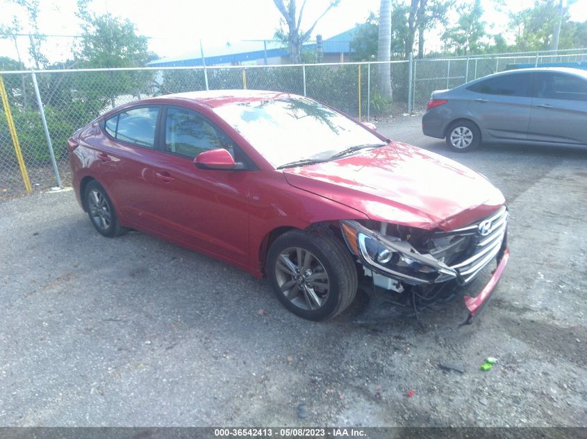 2018 HYUNDAI ELANTRA SEL - 5NPD84LF9JH238029