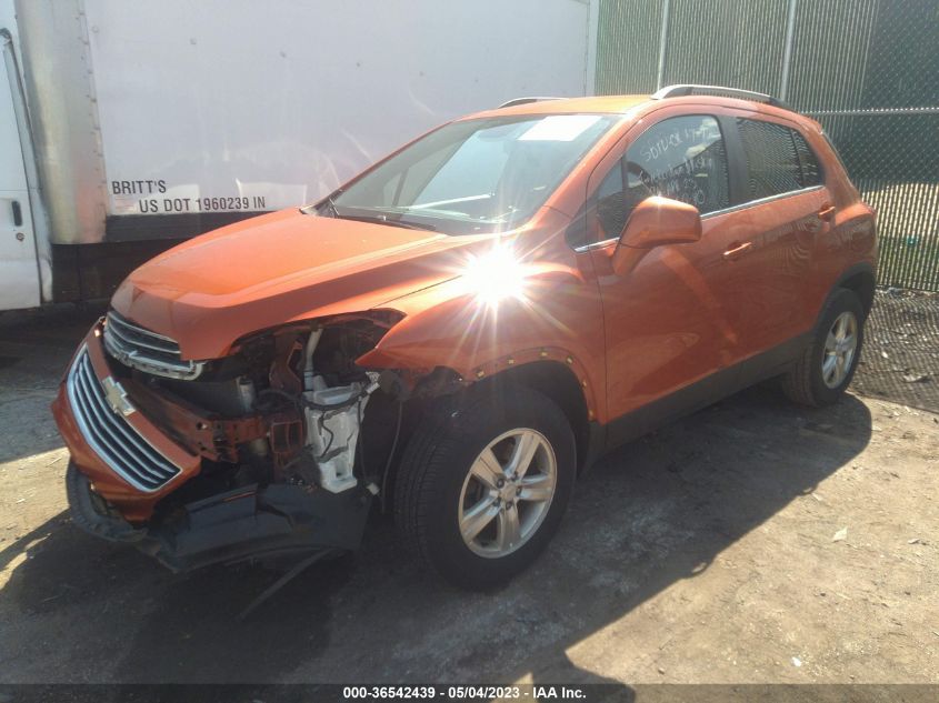 2015 CHEVROLET TRAX LT - KL7CJRSB6FB216281