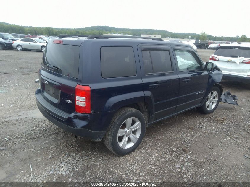 2017 JEEP PATRIOT LATITUDE - 1C4NJRFB3HD165691