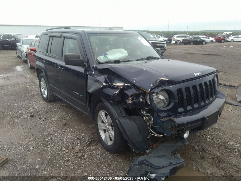 2017 JEEP PATRIOT LATITUDE - 1C4NJRFB3HD165691