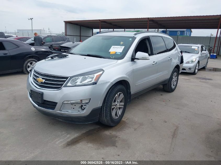 2017 CHEVROLET TRAVERSE LT - 1GNKRGKD0HJ306586