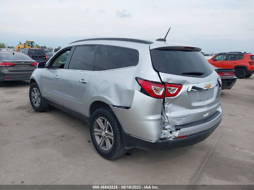 2017 CHEVROLET TRAVERSE LT - 1GNKRGKD0HJ306586