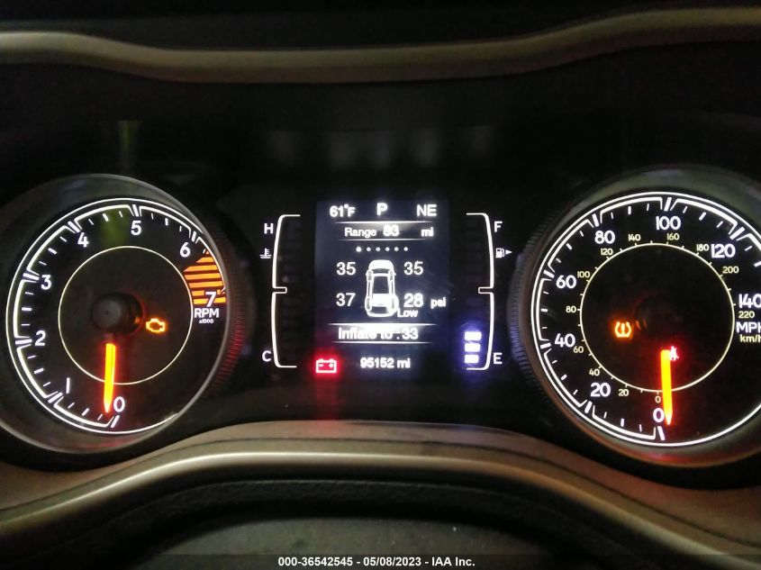2016 JEEP CHEROKEE ALTITUDE - 1C4PJLCB0GW127218