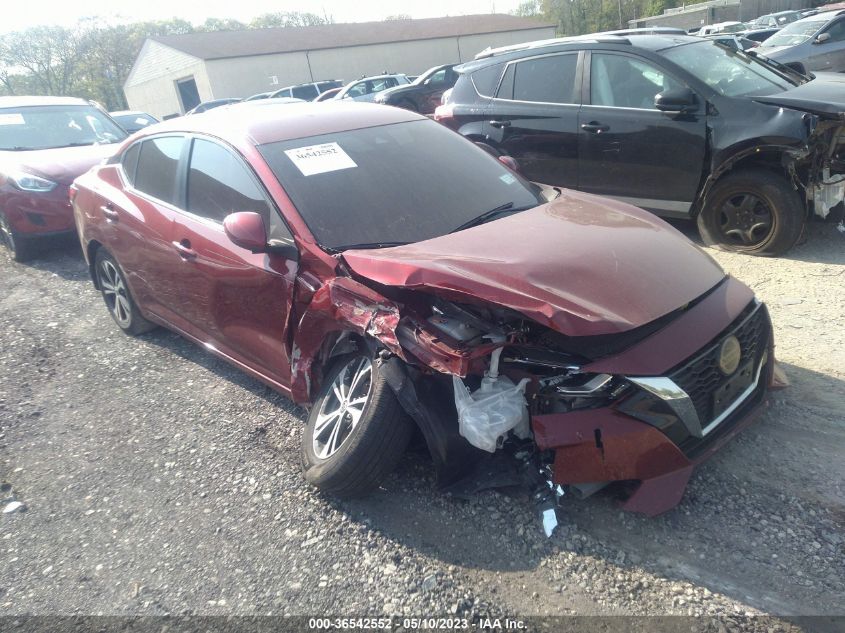 2022 NISSAN SENTRA SV - 3N1AB8CV8NY211774