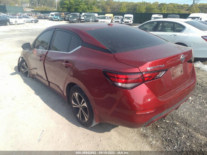 2022 NISSAN SENTRA SV - 3N1AB8CV8NY211774
