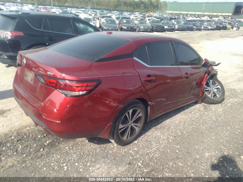 2022 NISSAN SENTRA SV - 3N1AB8CV8NY211774