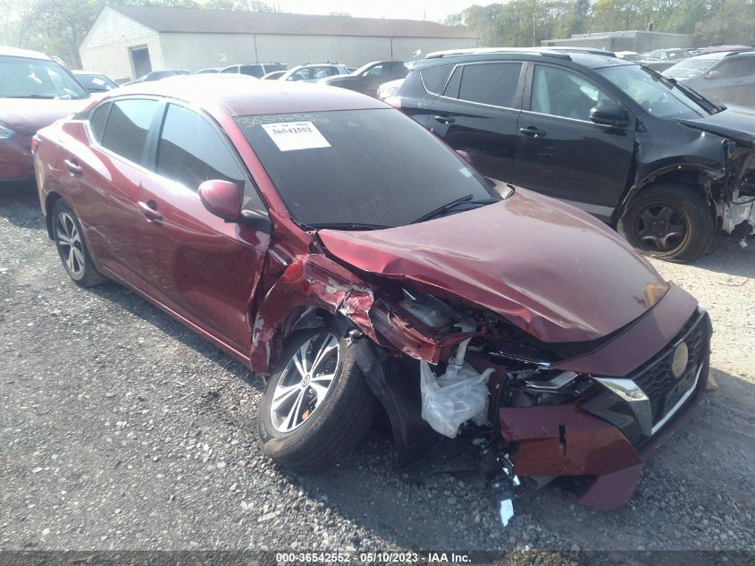 2022 NISSAN SENTRA SV - 3N1AB8CV8NY211774