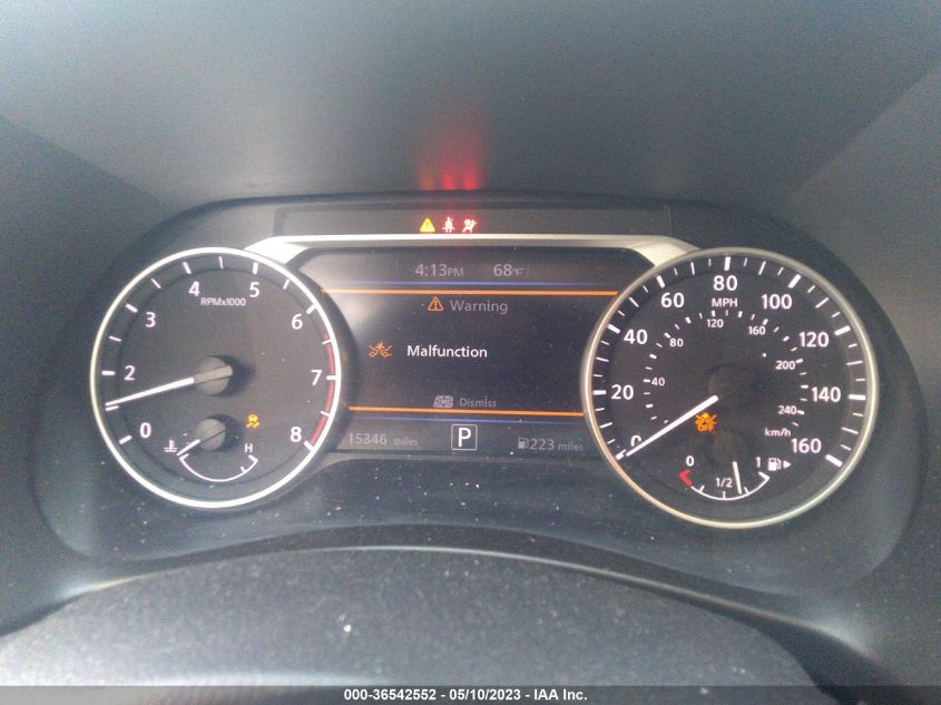 2022 NISSAN SENTRA SV - 3N1AB8CV8NY211774