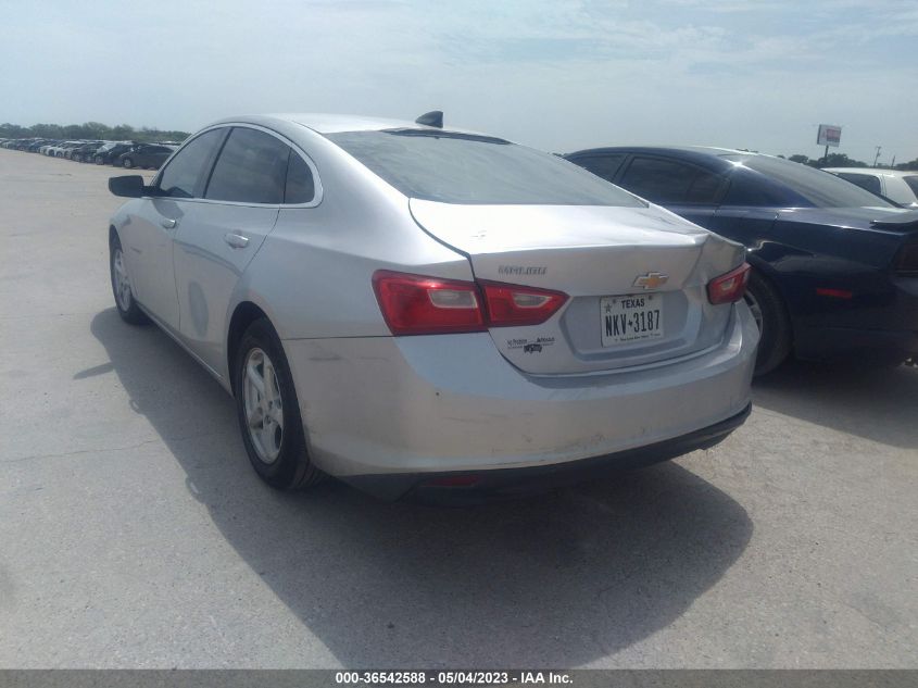 2016 CHEVROLET MALIBU LS - 1G1ZB5STXGF298434