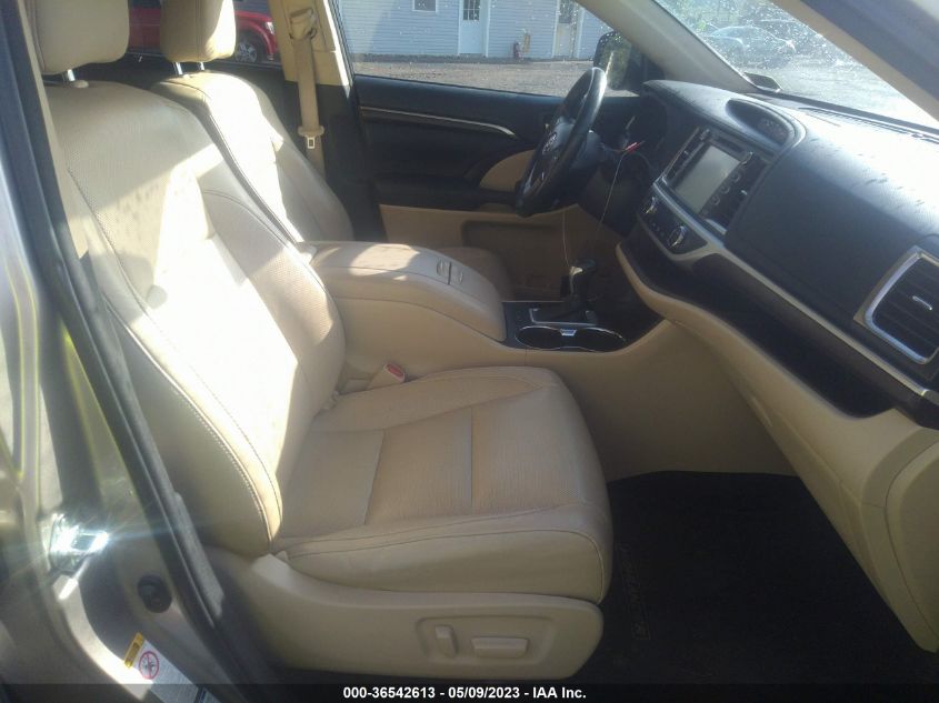 2015 TOYOTA HIGHLANDER LIMITED - 5TDDKRFH4FS078820