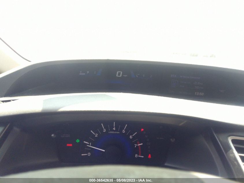 2013 HONDA CIVIC SDN LX - 19XFB2F56DE290793