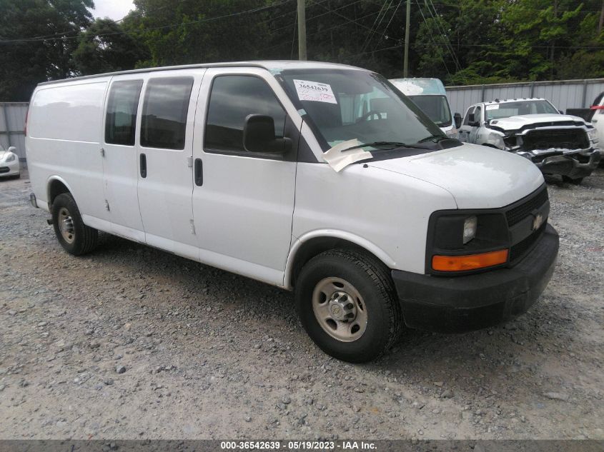 2014 CHEVROLET EXPRESS CARGO VAN - 1GCWGGCA5E1160282