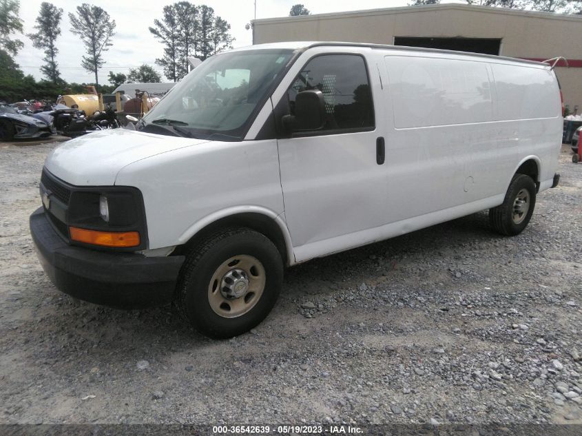 2014 CHEVROLET EXPRESS CARGO VAN - 1GCWGGCA5E1160282
