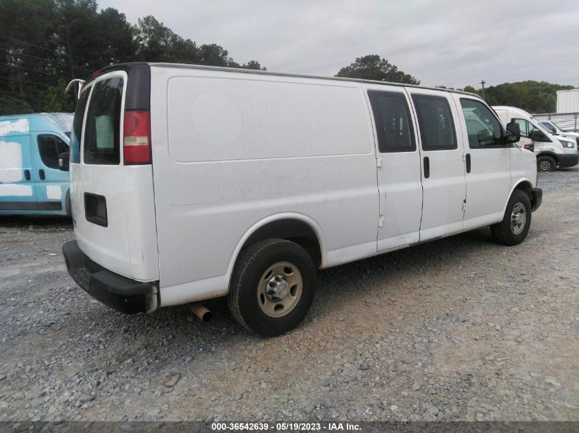 2014 CHEVROLET EXPRESS CARGO VAN - 1GCWGGCA5E1160282
