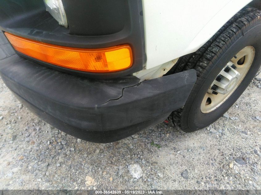 2014 CHEVROLET EXPRESS CARGO VAN - 1GCWGGCA5E1160282