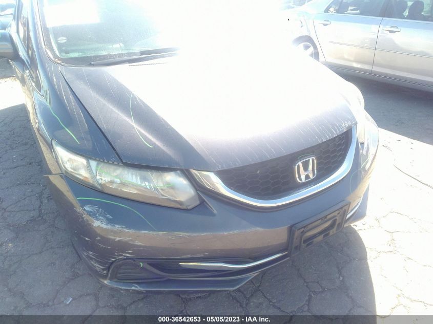2014 HONDA CIVIC SEDAN EX - 2HGFB2F8XEH546371