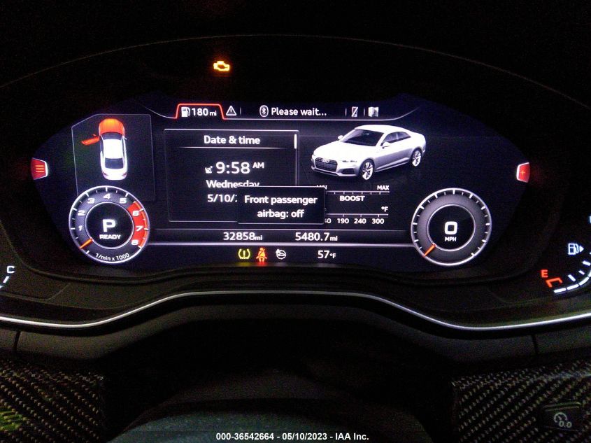2018 AUDI RS 5 COUPE WUAPWAF5XJA902174