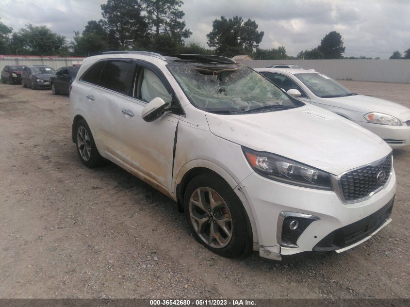 5XYPK4A54KG452380 KIA SORENTO SX V6 2019