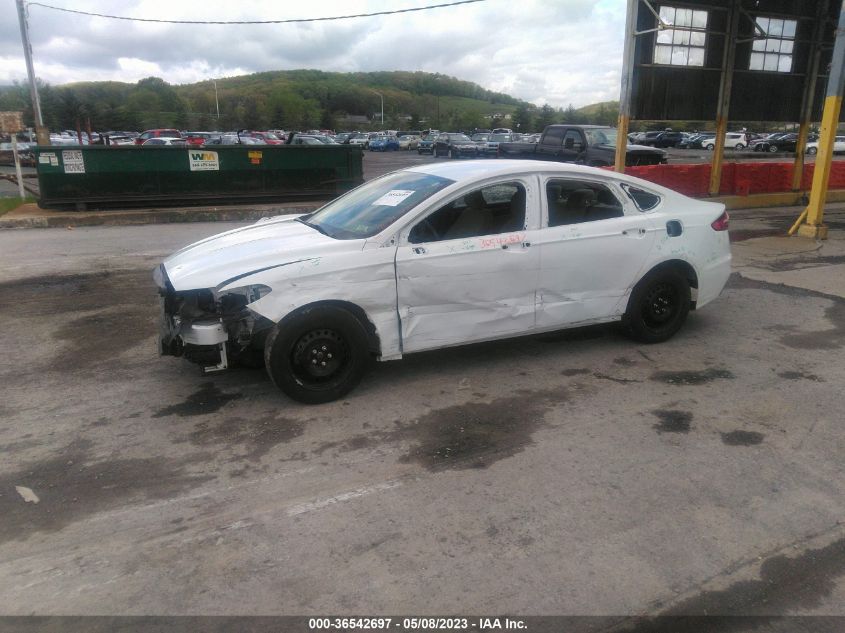 2019 FORD FUSION S - 3FA6P0G74KR147259