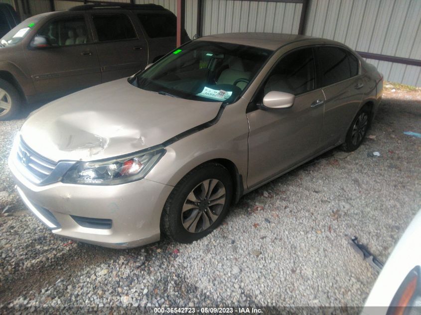 2013 HONDA ACCORD SDN LX - 1HGCR2F38DA161424