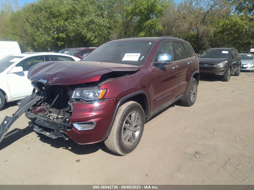 VIN 1C4RJFBG1HC800396 2017 JEEP GRAND CHEROKEE LIMITED