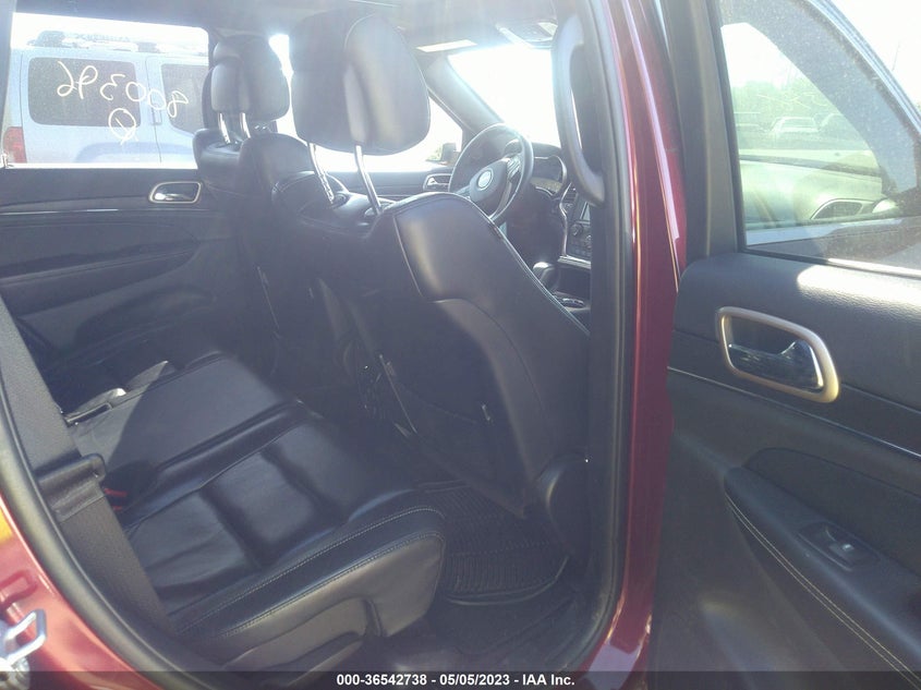 VIN 1C4RJFBG1HC800396 2017 JEEP GRAND CHEROKEE LIMITED