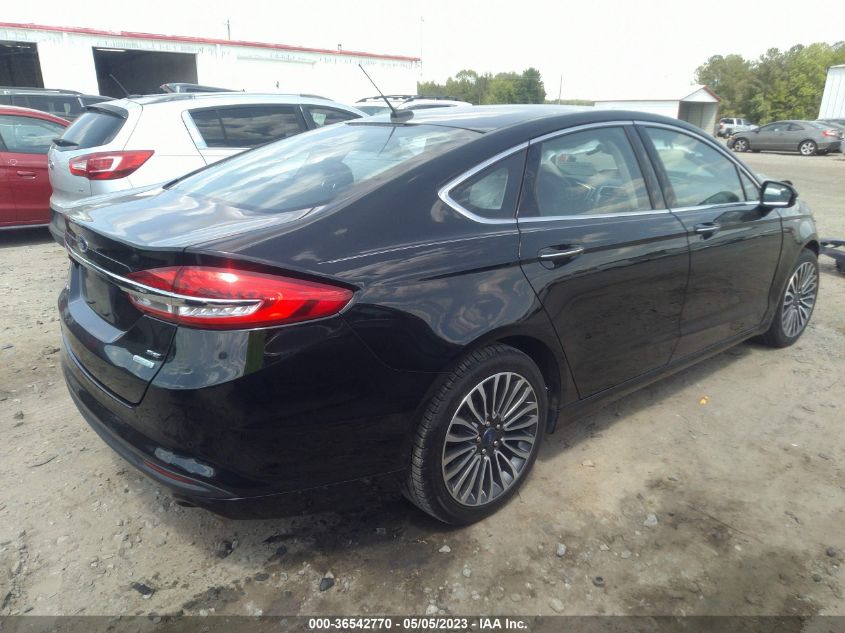 2018 FORD FUSION SE - 3FA6P0HD2JR245595