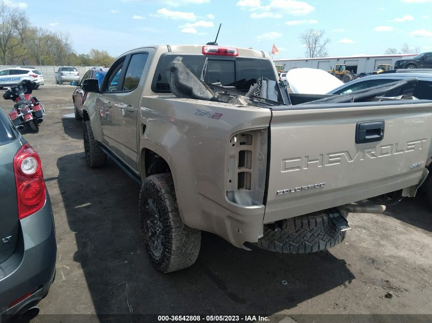 2021 CHEVROLET COLORADO 4WD ZR2 - 1GCGTEEN8M1250707