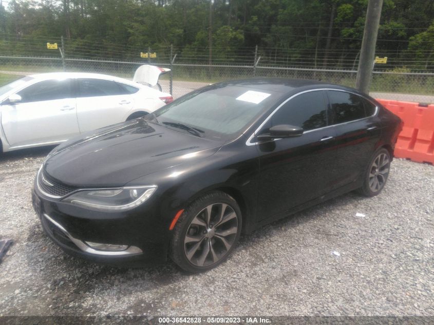 2015 CHRYSLER 200 C - 1C3CCCCG3FN501494