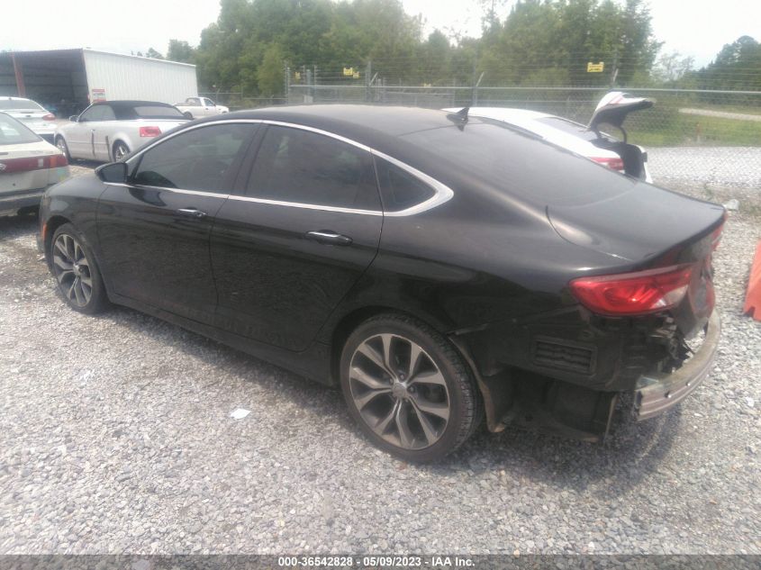 2015 CHRYSLER 200 C - 1C3CCCCG3FN501494