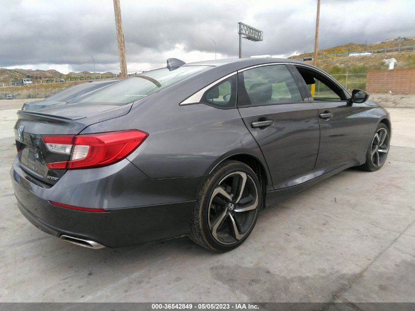 2019 HONDA ACCORD SEDAN SPORT 1.5T - 1HGCV1F33KA024894