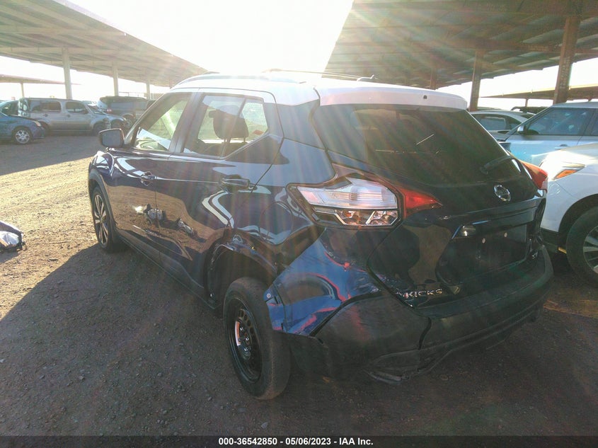 VIN 3N1CP5CU7KL564421 2019 NISSAN KICKS SV