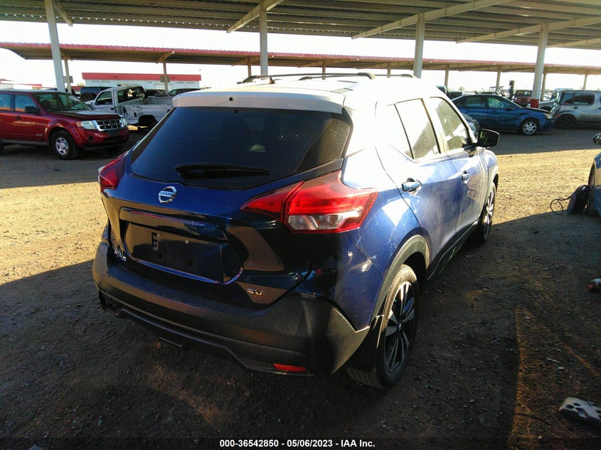 VIN 3N1CP5CU7KL564421 2019 NISSAN KICKS SV