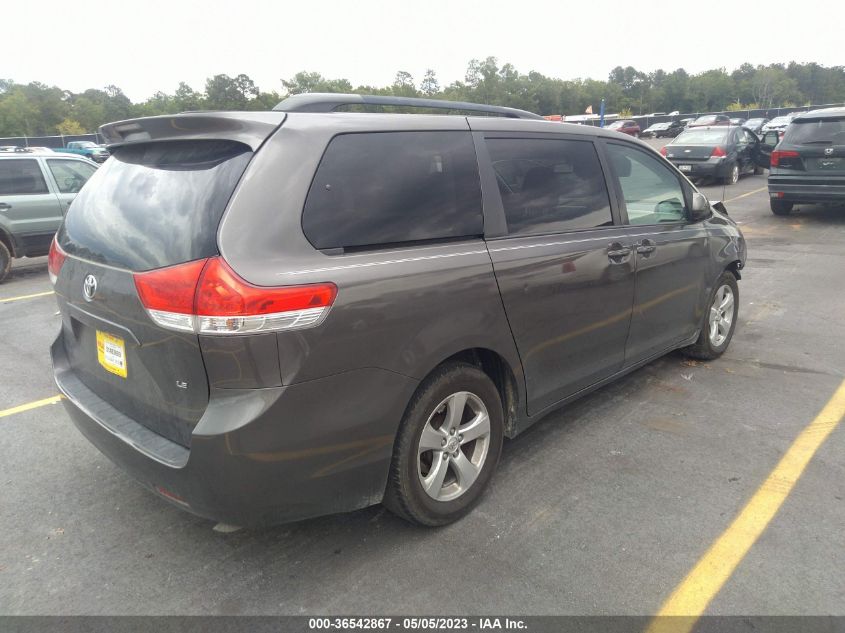 2013 TOYOTA SIENNA LE - 5TDKK3DC2DS346479