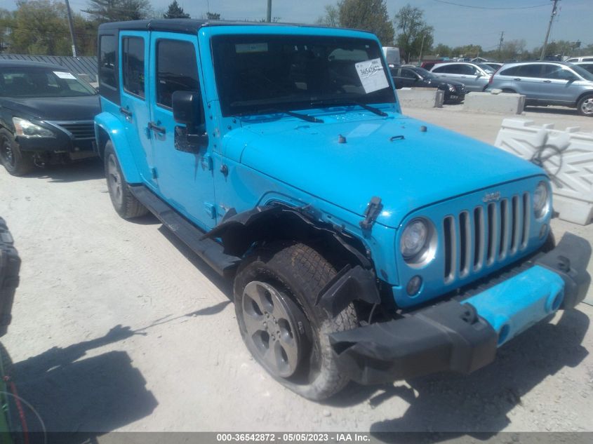 2017 JEEP WRANGLER UNLIMITED SAHARA - 1C4BJWEG9HL594161