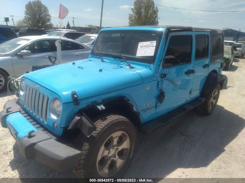 2017 JEEP WRANGLER UNLIMITED SAHARA - 1C4BJWEG9HL594161